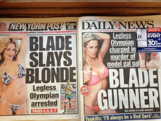Illustration for article titled Newspapers Report that Awesome Athlete Oscar Pistorius May Have Killed Some Hot Chick